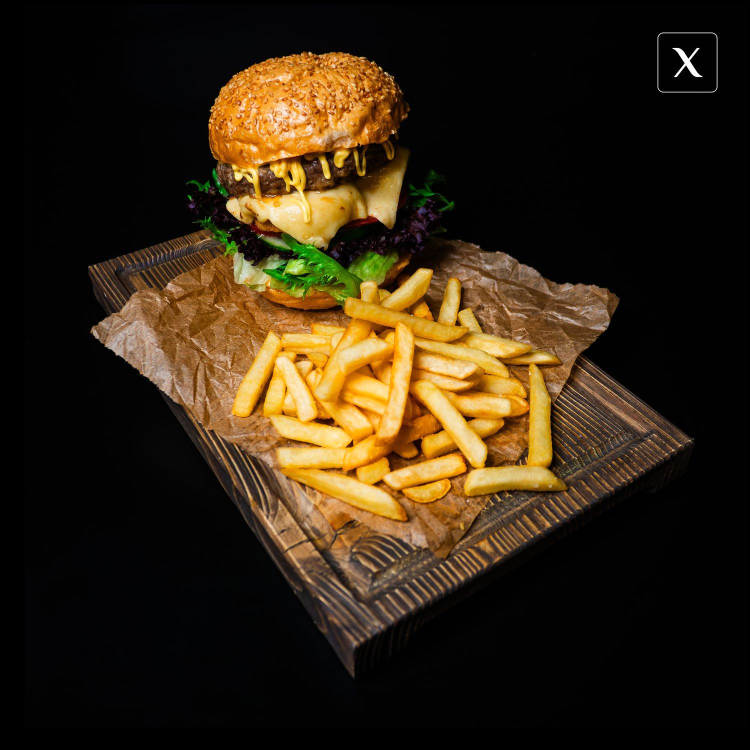 Бургер с говядиной