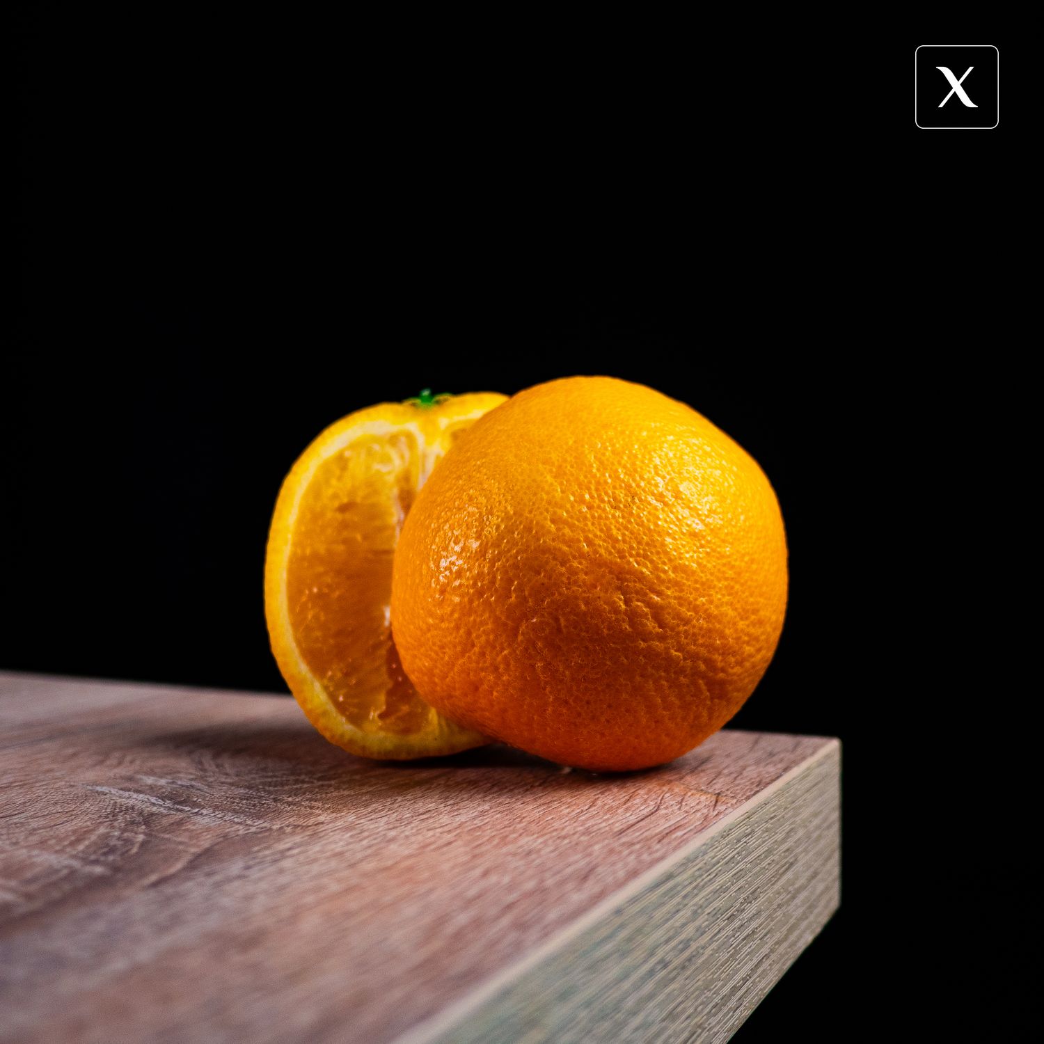 Чаша из апельсина