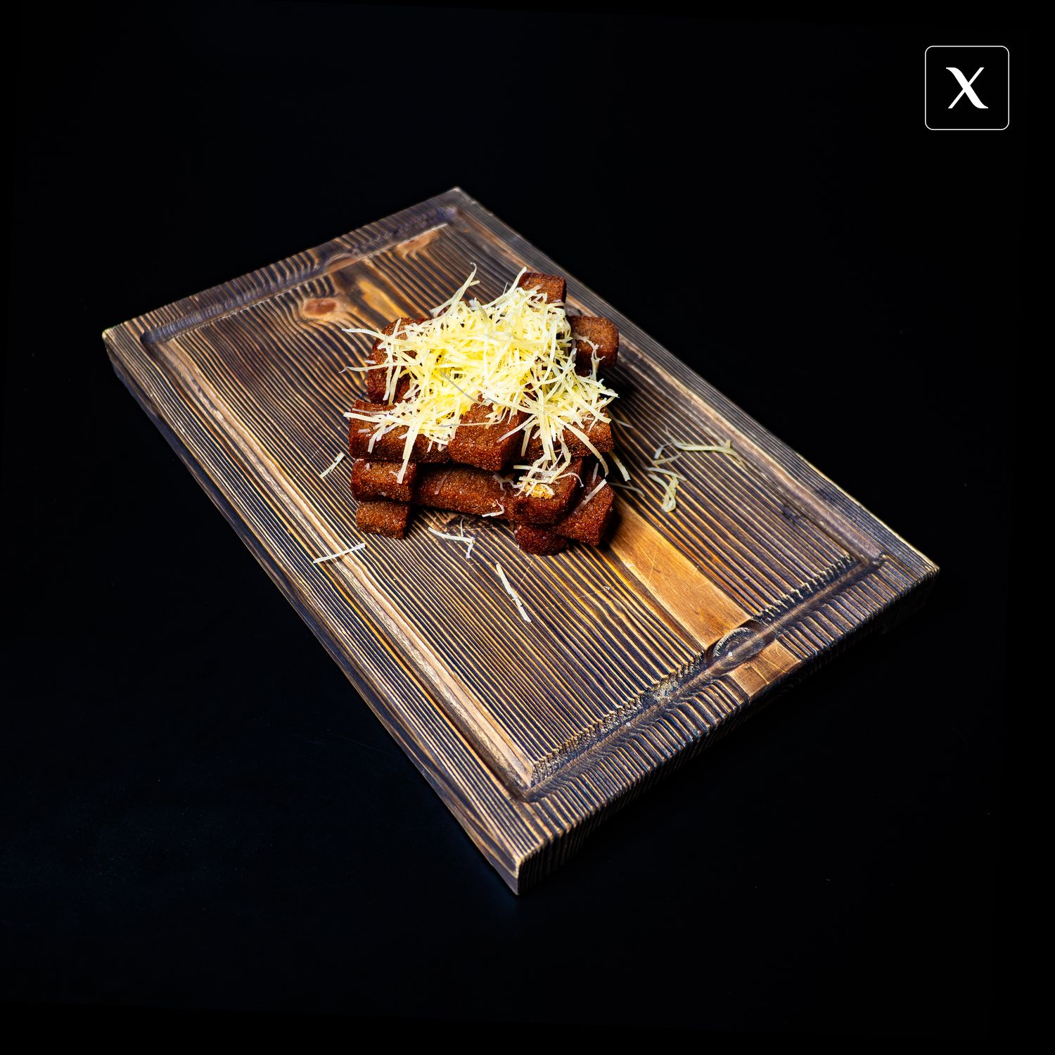 Гренки с сыром