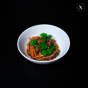 Лапша соба с говядиной