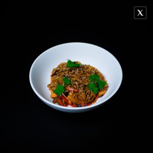 Лапша соба с курицей