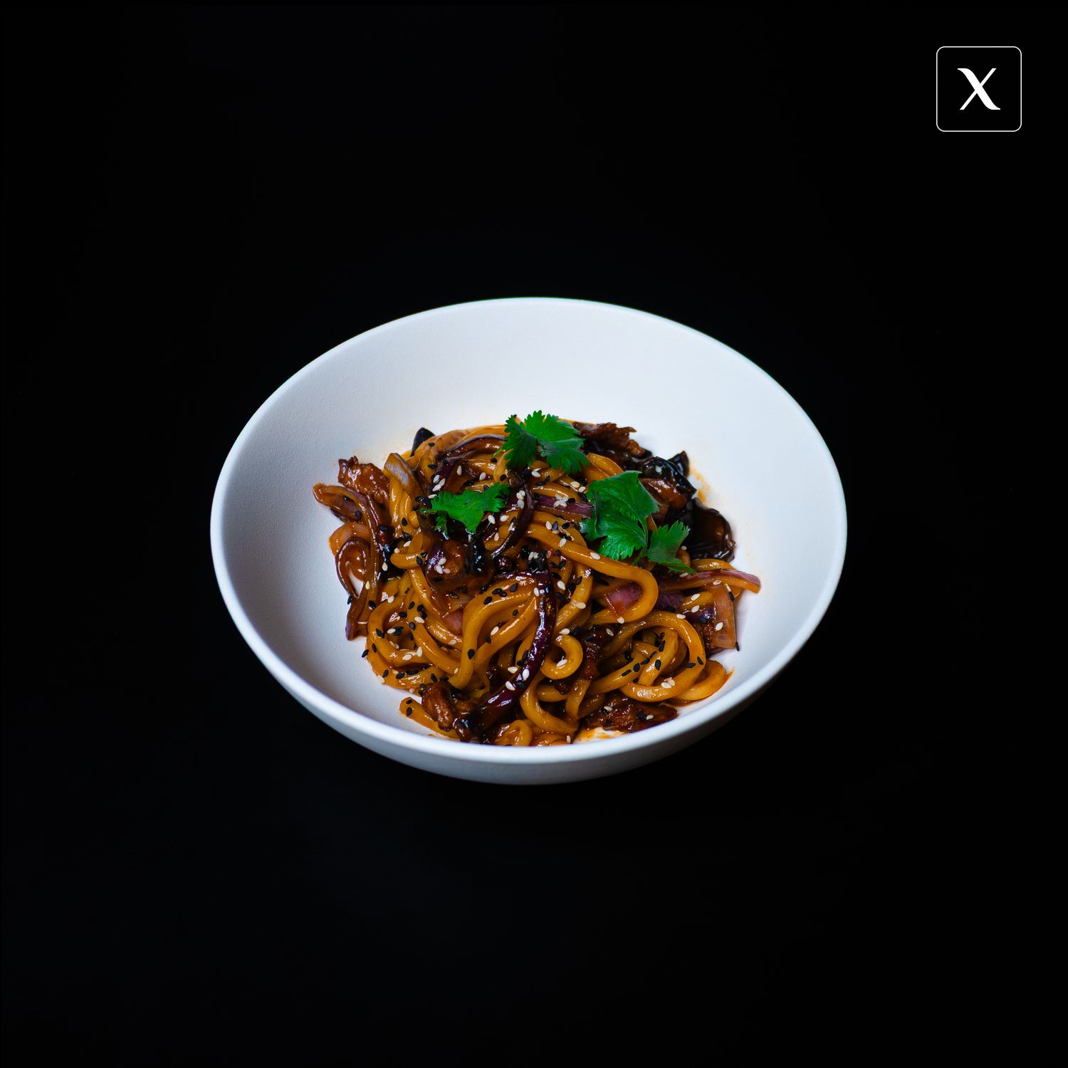 Лапша удон с говядиной