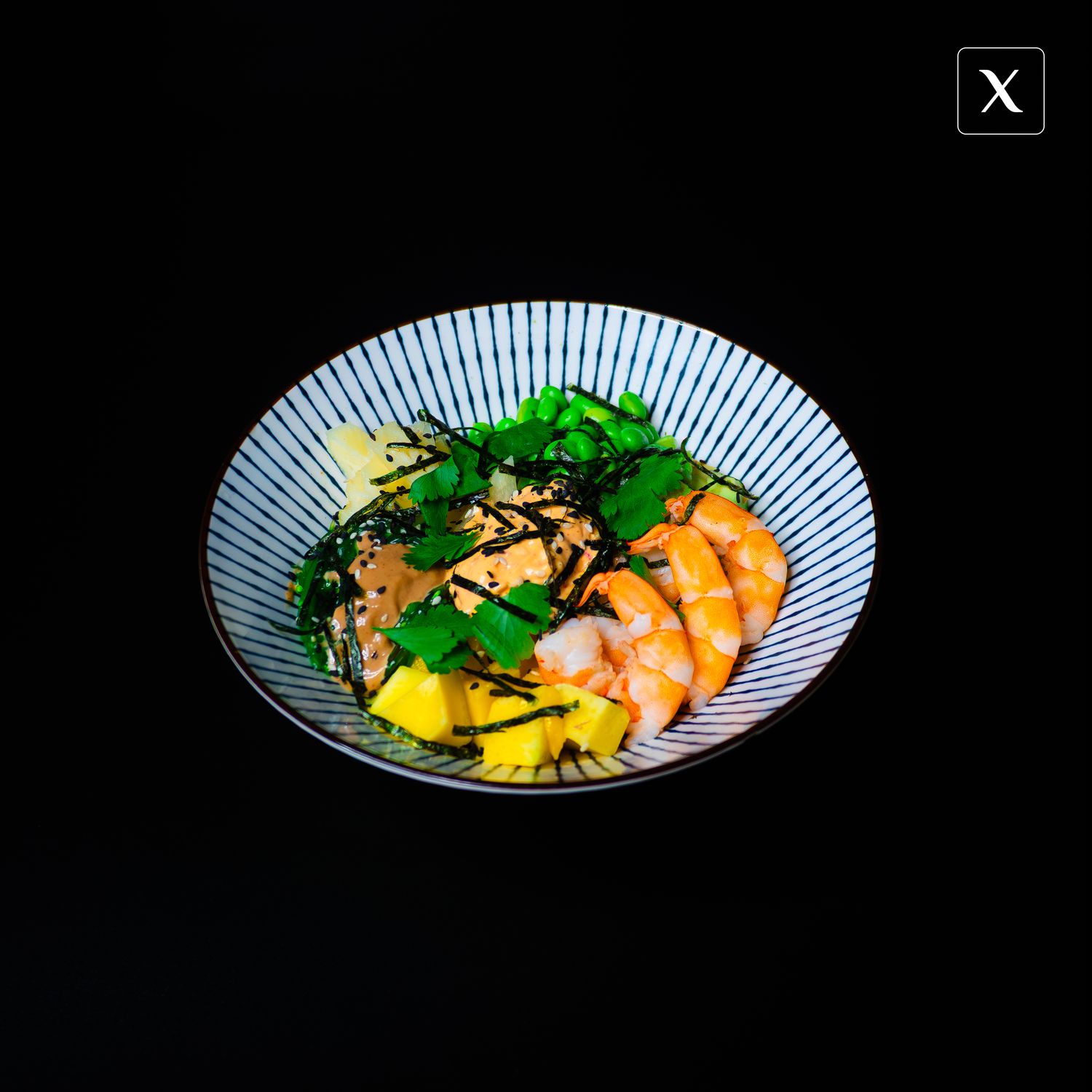 Поке с креветкой