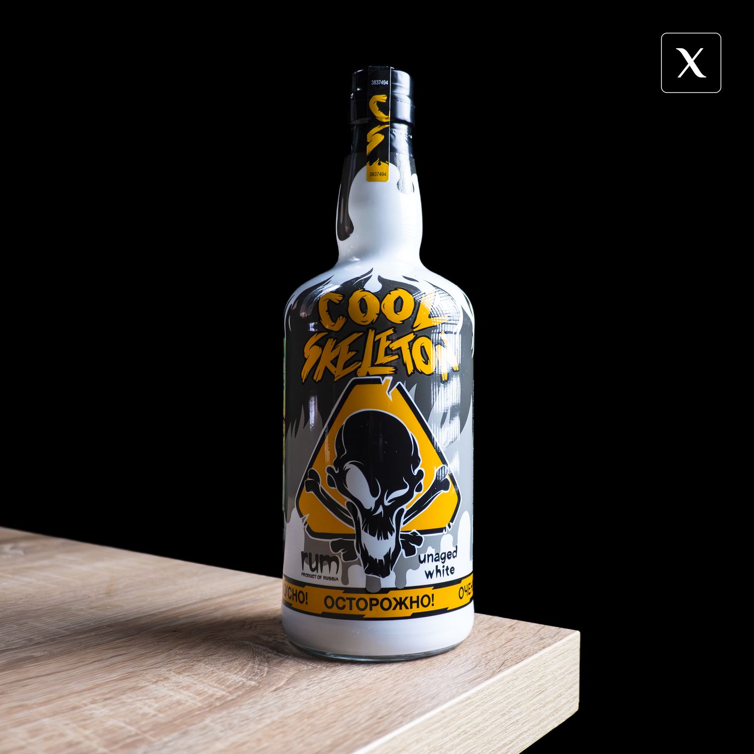 Ром cool skeleton белый