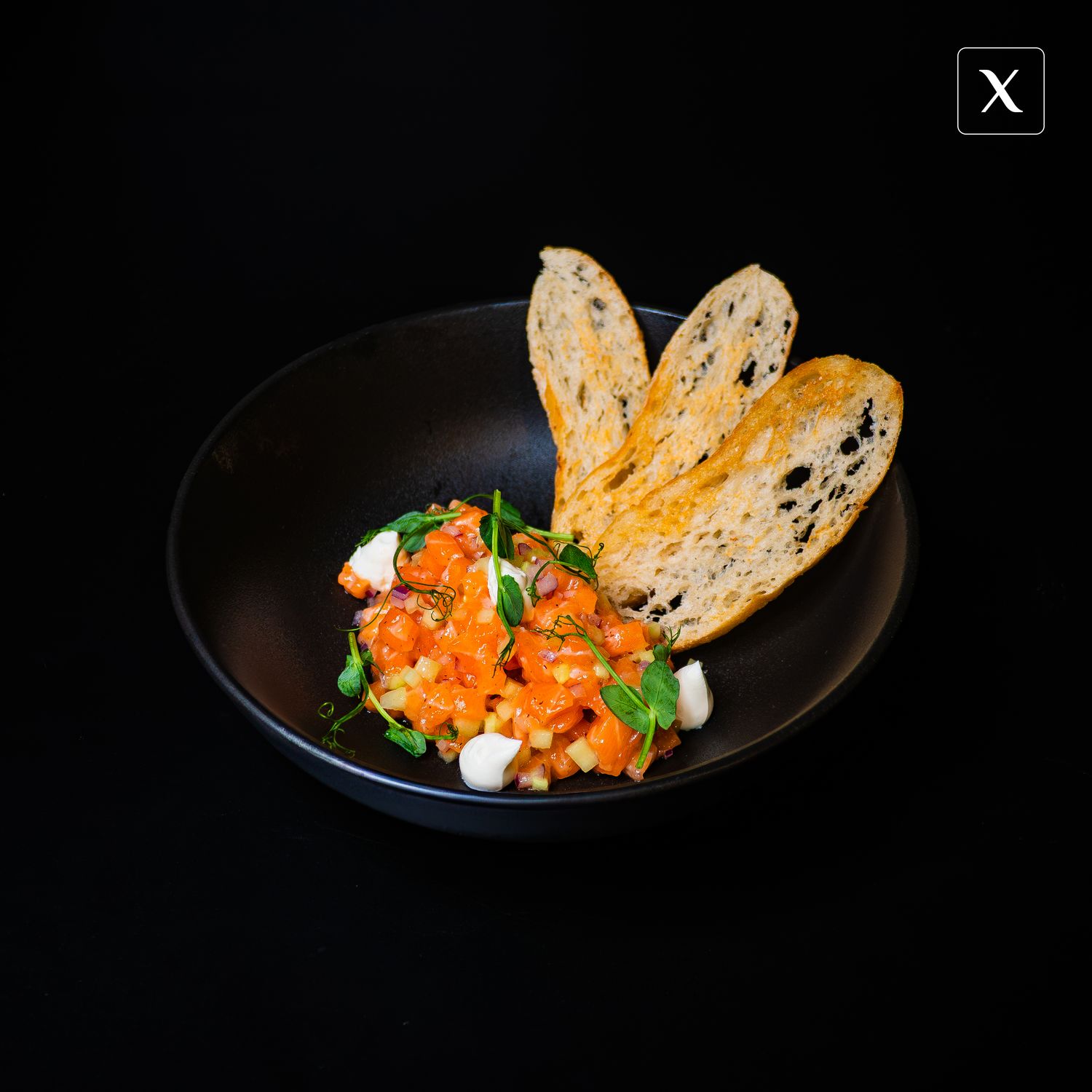 Тартар из лосося