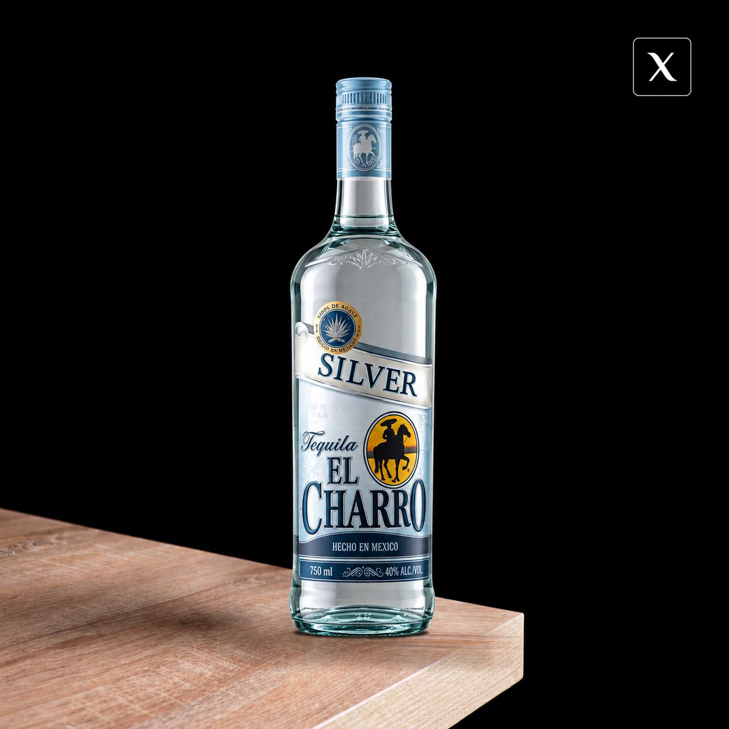 Текила el charro silver