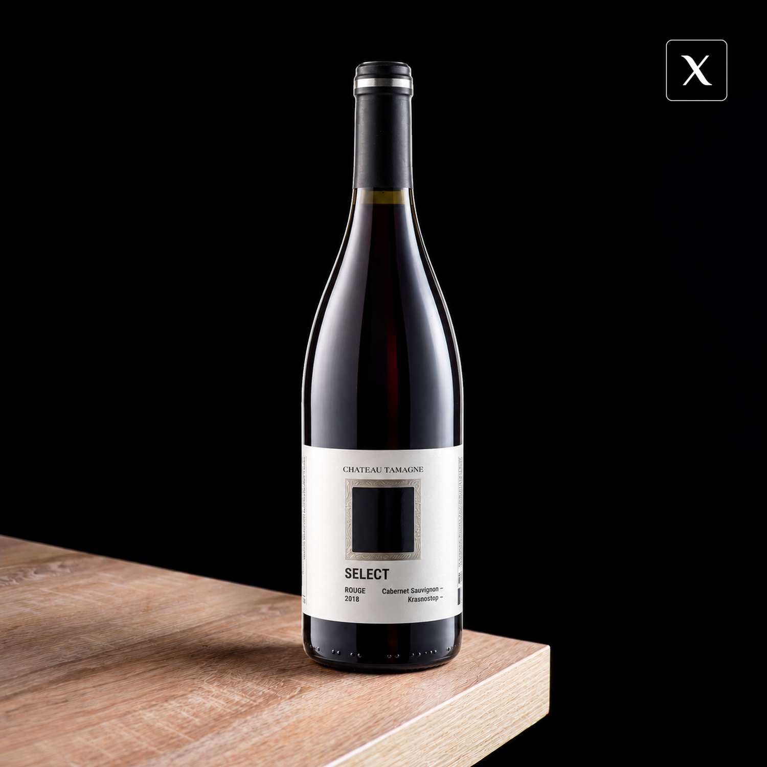 Вино chateau tamagne select rouge красное сухое