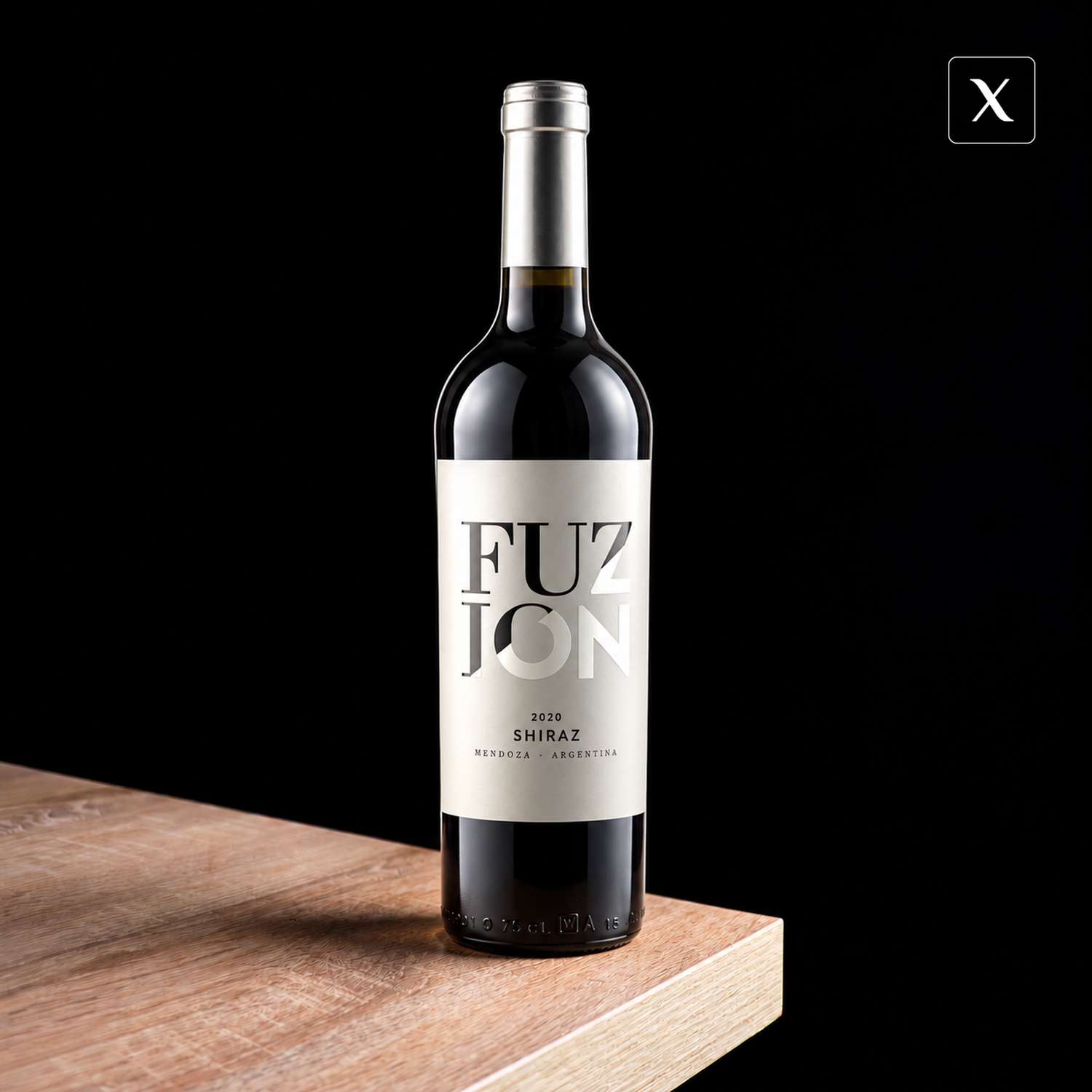 Вино fuzion shiraz красное полусладкое