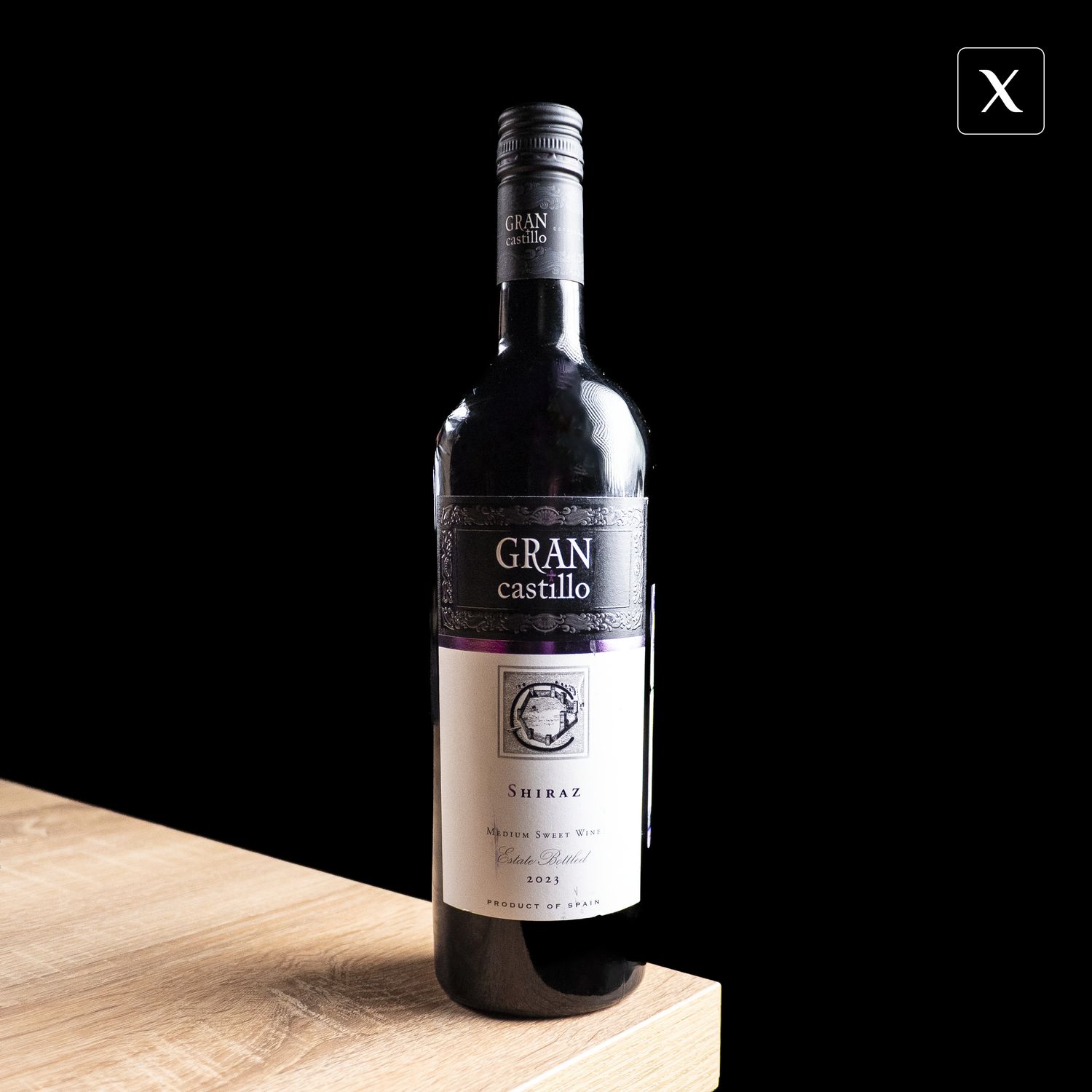 Вино gran castillo shiraz красное сухое