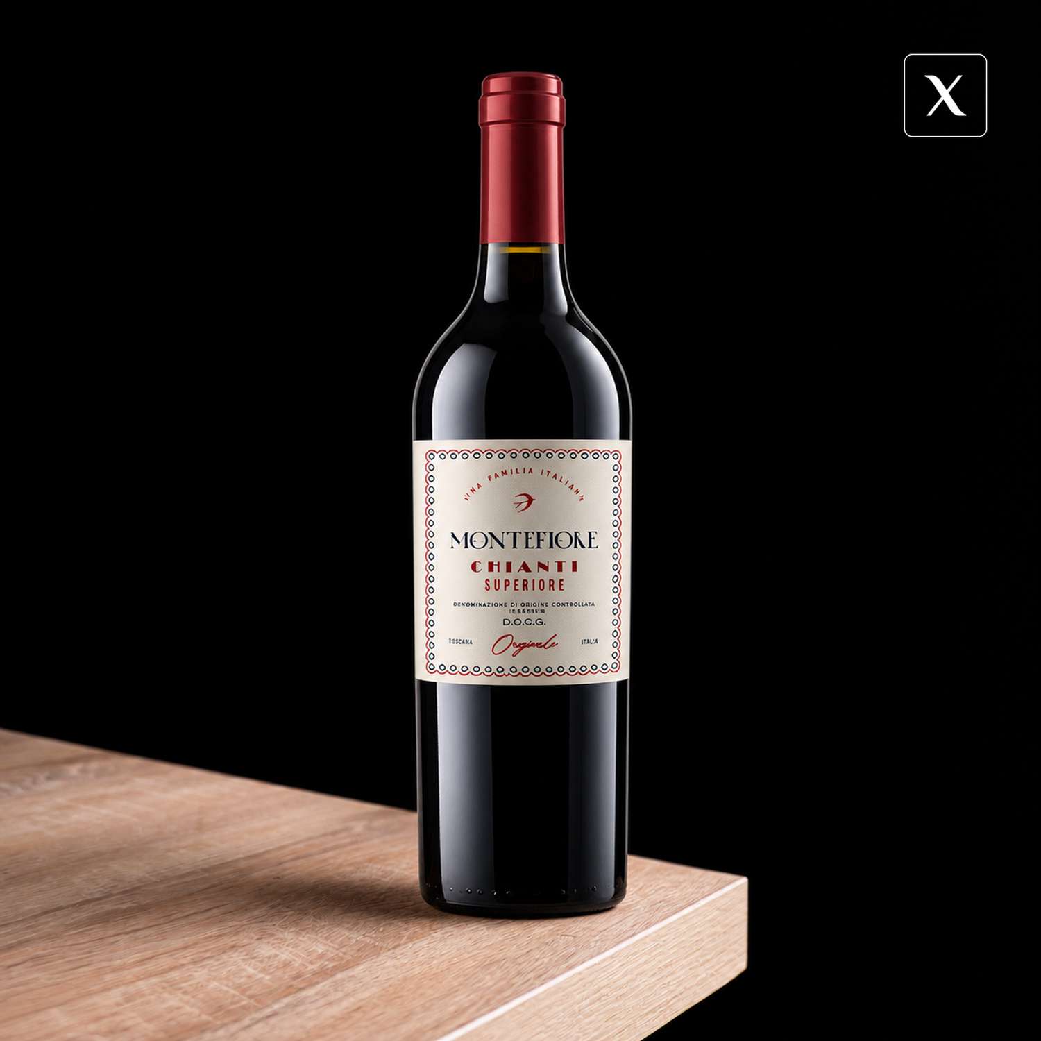 Вино montefiore chianti superiore красное сухое