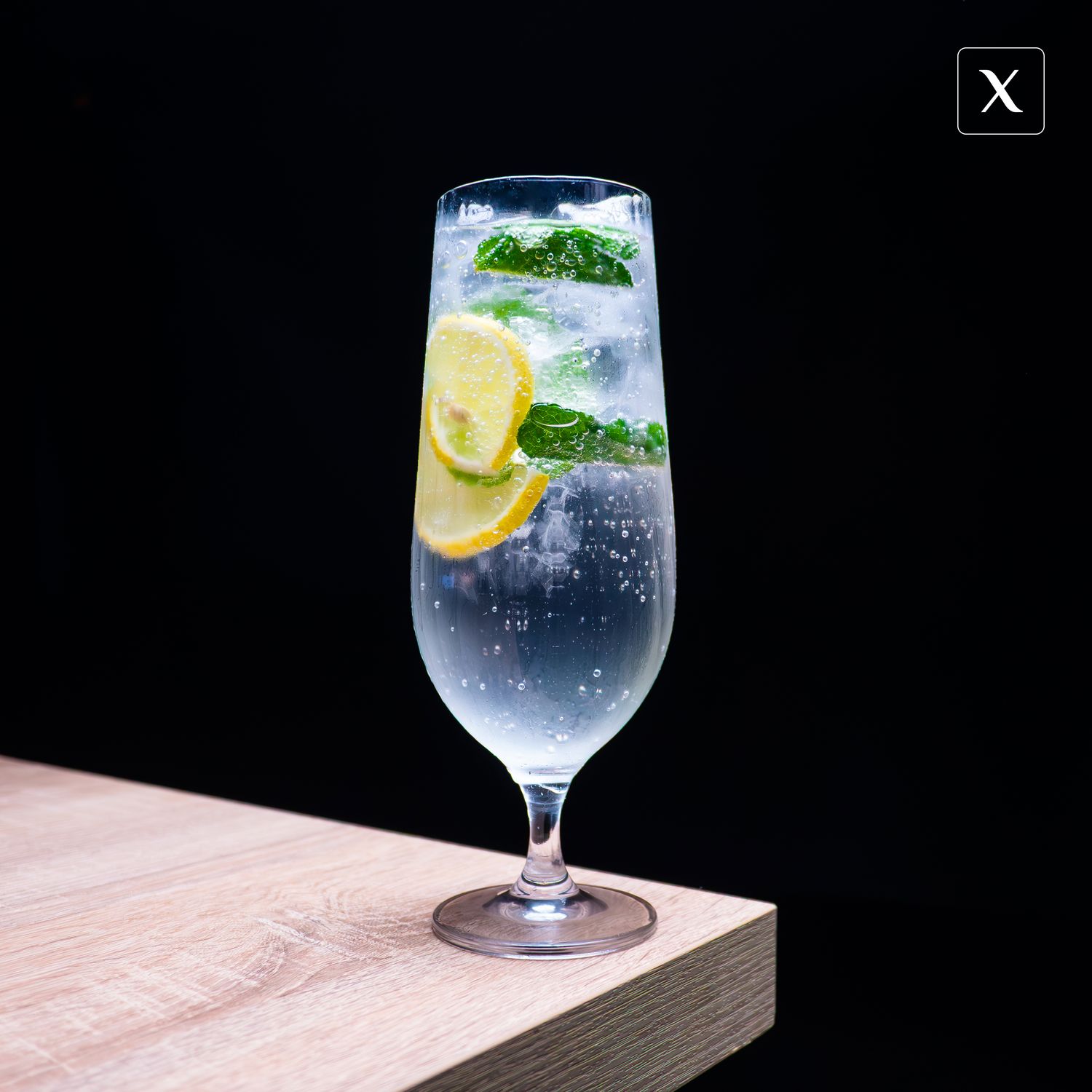 Вода лимон мята