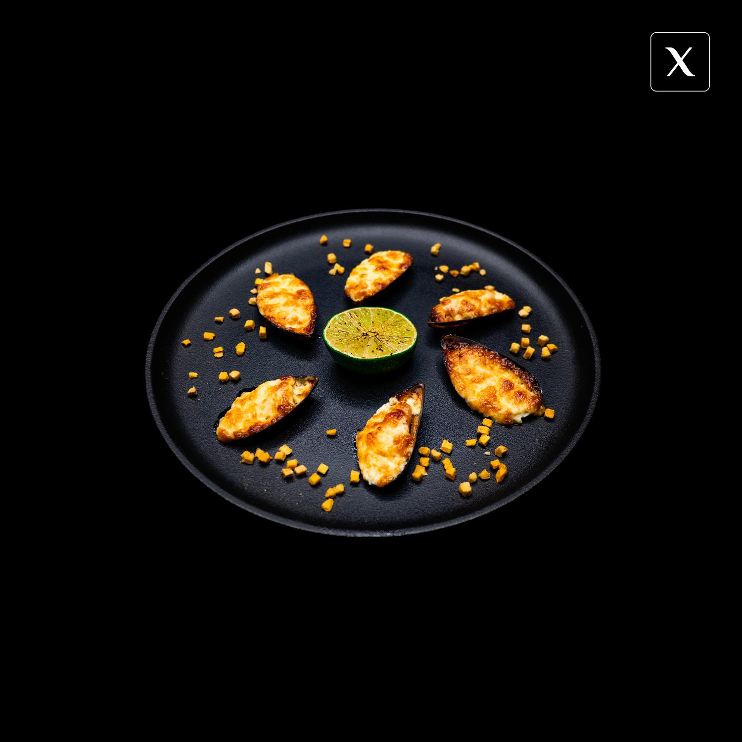 Запеченые мидии